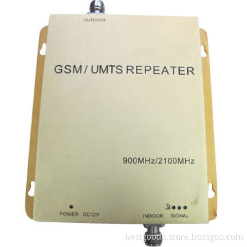 GSM/UMTS Dual-band Cellphone Signal Booster, Measures 220 x 140 x 40mmNew